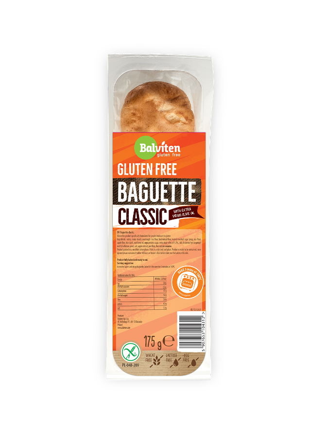 Gluten Free Baguette Classic