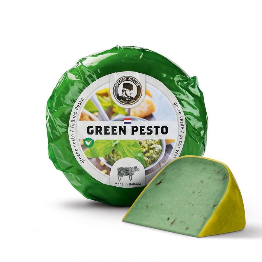 Baby Cow Cheese Green Pesto Herbs