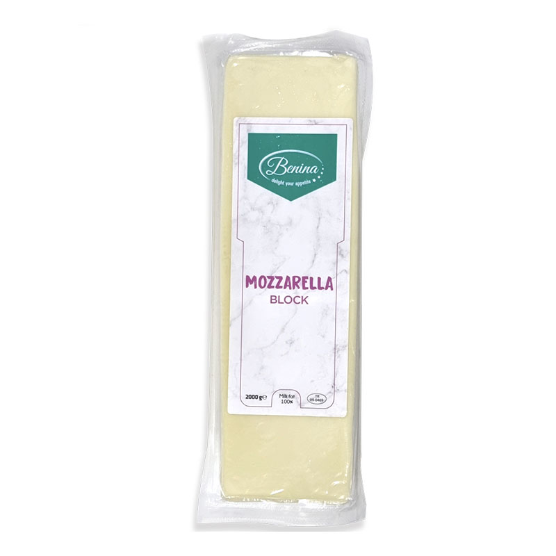 Mozzarella Cheese – Block (100% Milk Fat)