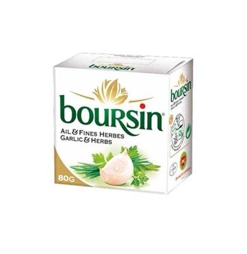 Boursin Garlic & Fine Herbs 80g