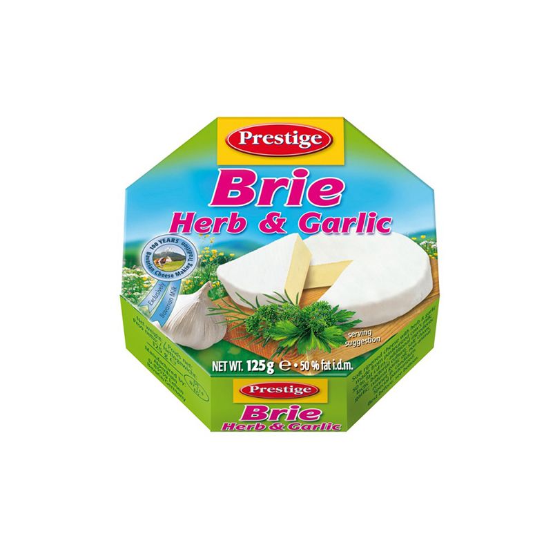 Brie With Herb & Garlic