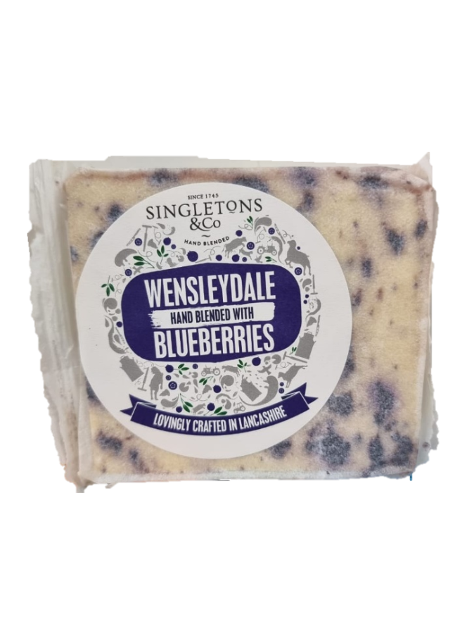 Wensleydale and blueberry