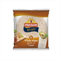 Whole Wheat Flour Tortillas (25 cm – 6 pcs)